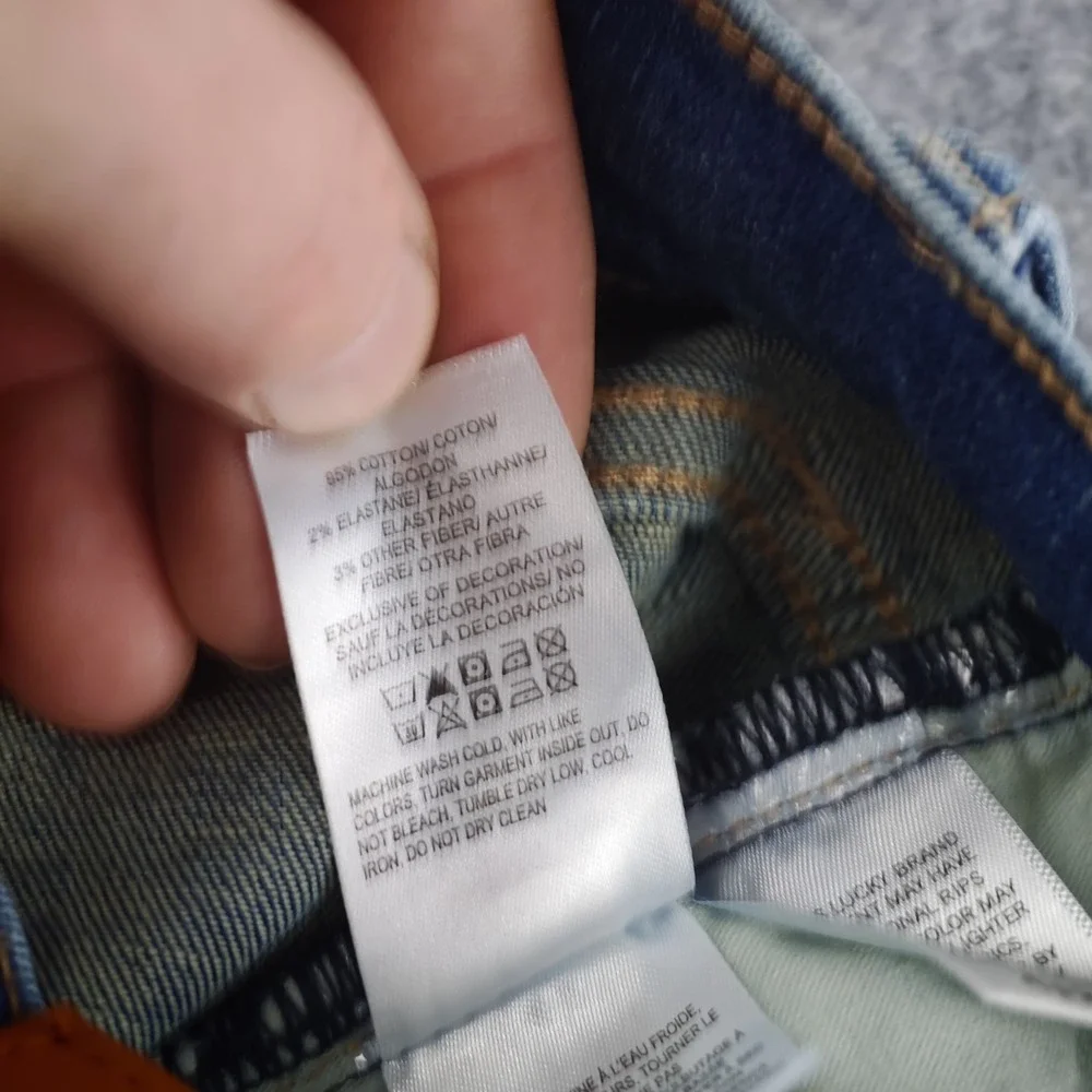 Lucky Brand Sweet Mid Rise Bootcut Jeans Women's 4/27 Blue Medium Wash Denim